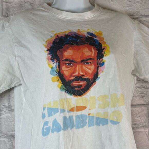 Childish Gambino Women's T-Shirt Medium Donald Glover This Is America - Picture 1 of 4